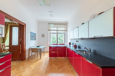 Chodská, Vinohrady - Prague 2 | Rent, Apartment Two-bedroom (3+1), 111 m²