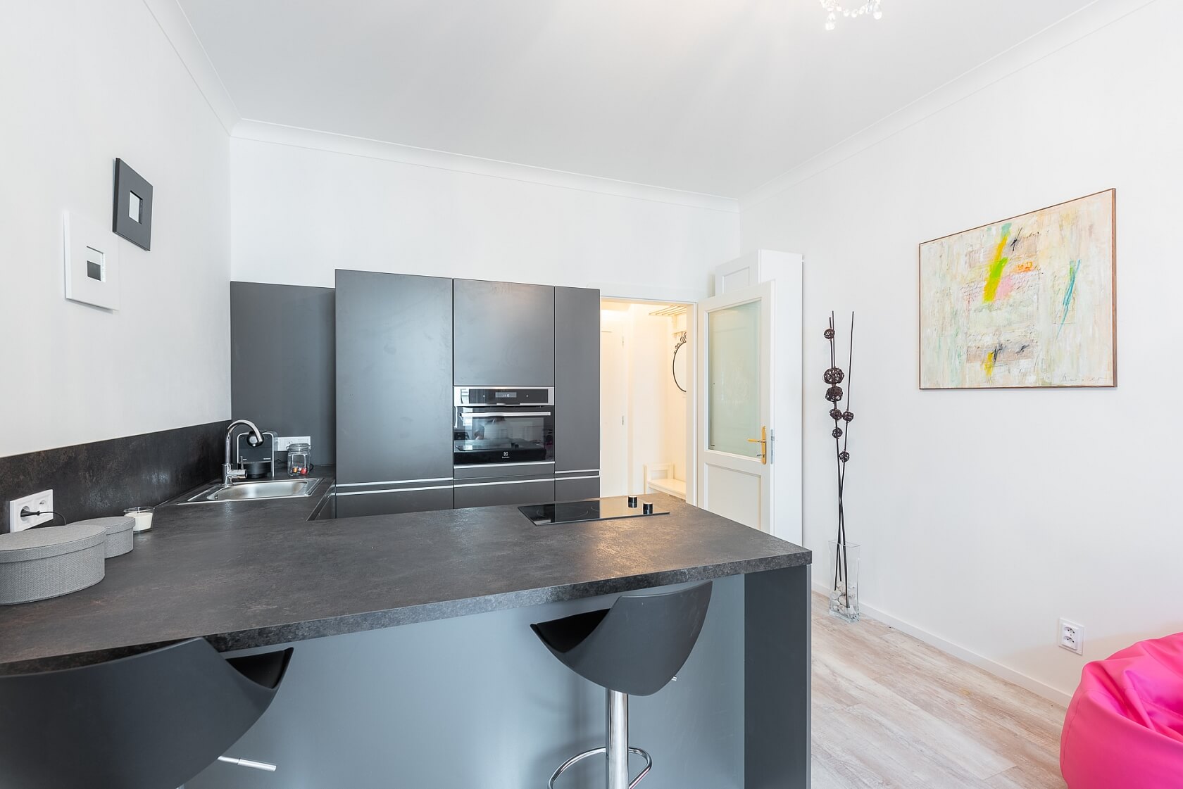 Slavíkova, Žižkov - Prague 3 | Rent, Apartment Studio (1+kk), 26 m²