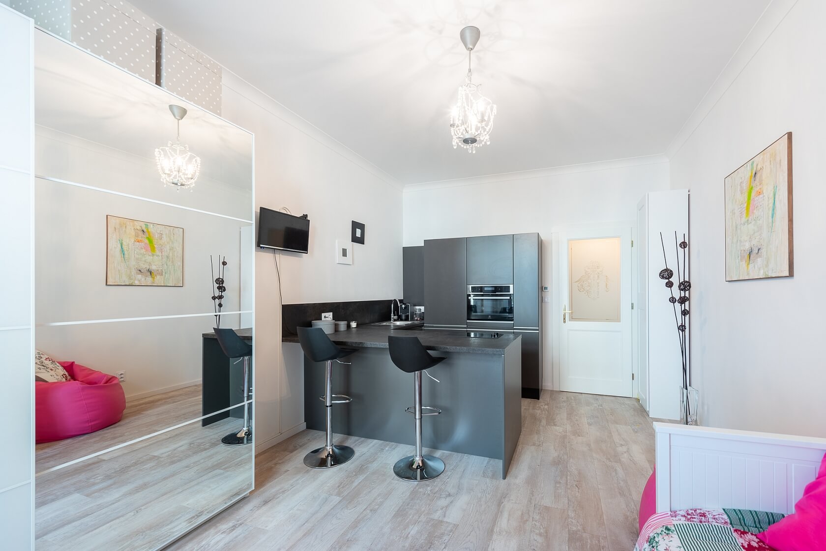 Slavíkova, Žižkov - Praha 3 | Pronájem, Byt 1+kk, 26 m²