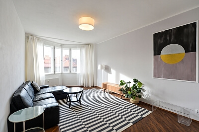 Hradešínská, Vinohrady - Praha 10 | Pronájem, Byt 2+1, 95 m²