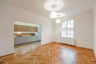 Verdunská, Bubeneč - Prague 6 | Rent, Apartment Two-bedroom (3+kk), 90 m²