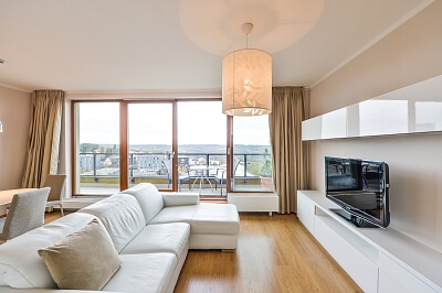 K Červenému vrchu, Vokovice - Prague 6 | Rent, Apartment Two-bedroom (3+kk), 103 m²