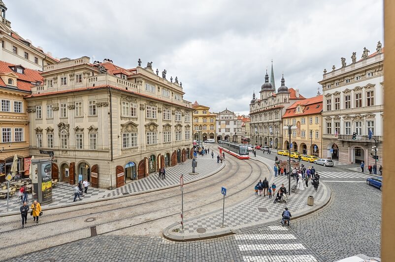 Karmelitská, Malá Strana - Prague 1 | Rent, Apartment One-bedroom (2+1), 55 m²
