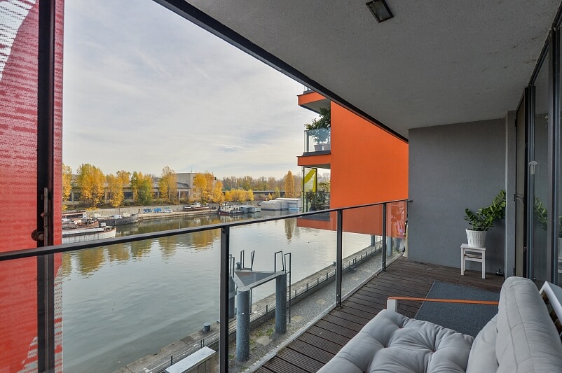 V Přístavu, Holešovice - Prague 7 | Rent, Apartment One-bedroom (2+kk), 87 m²