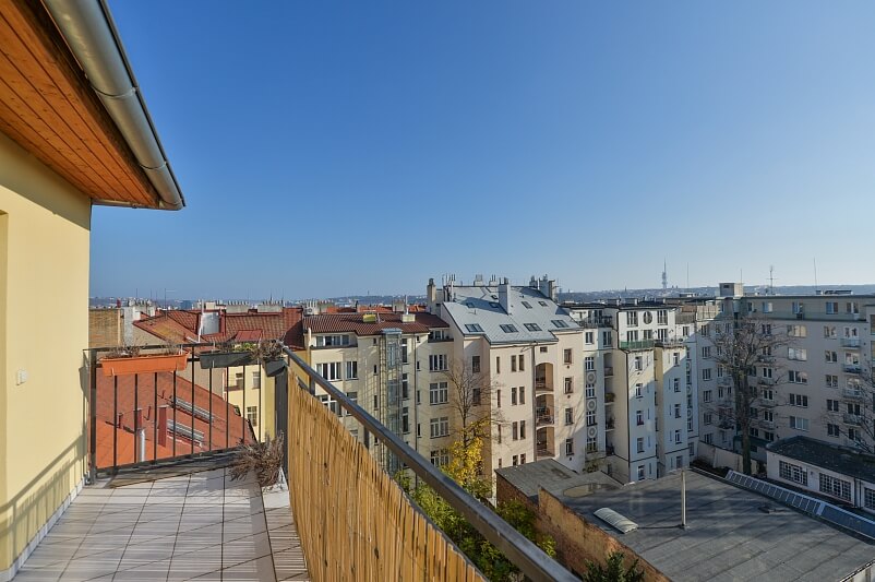 Letohradská, Holešovice - Prague 7 | Rent, Apartment Two-bedroom (3+kk), 86 m²