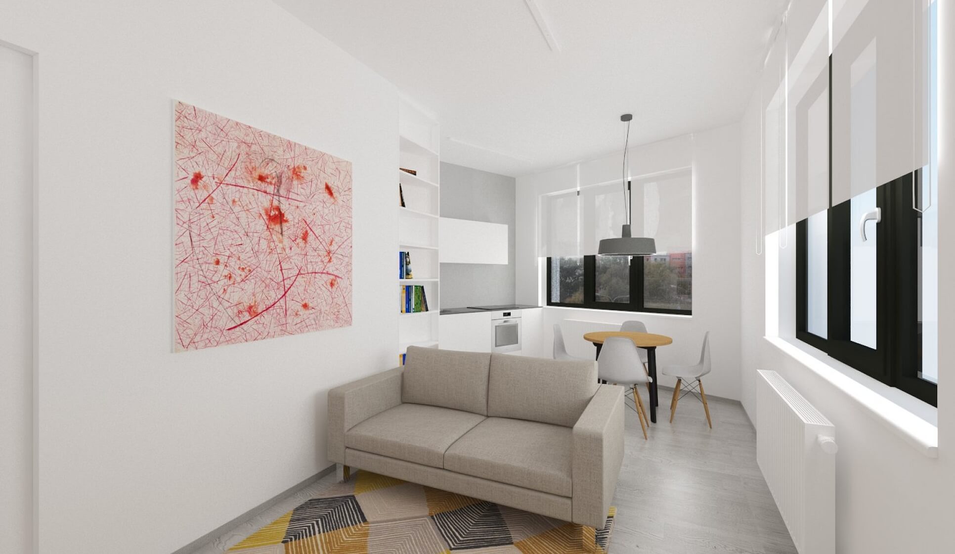 Mlýnská, Brno - střed - Brno-město | Pronájem, Byt 2+kk, 41 m²