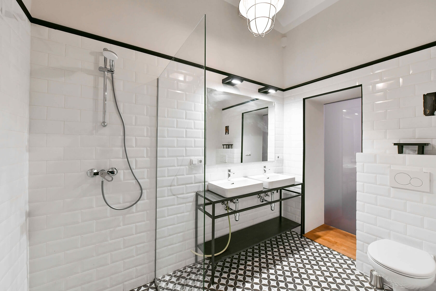 Dienzenhoferovy sady, Smíchov - Prague 5 | Rent, Apartment One-bedroom (2+1), 83 m²