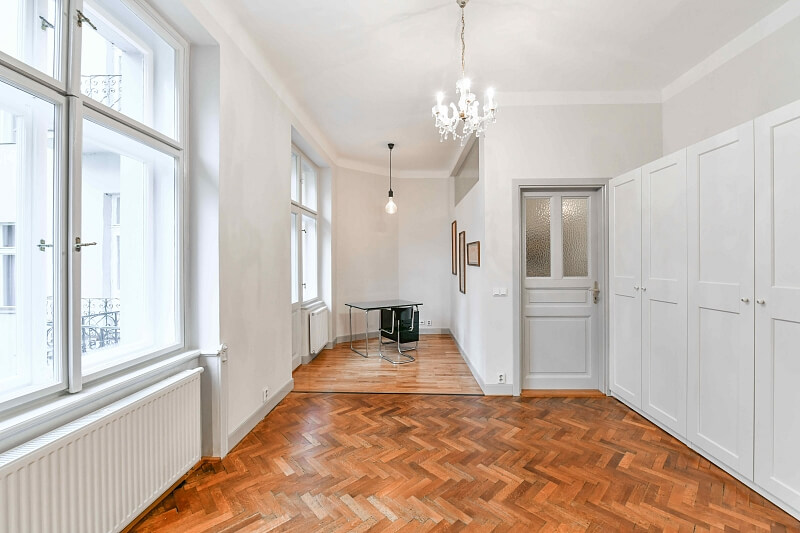 Dienzenhoferovy sady, Smíchov - Prague 5 | Rent, Apartment One-bedroom (2+1), 83 m²