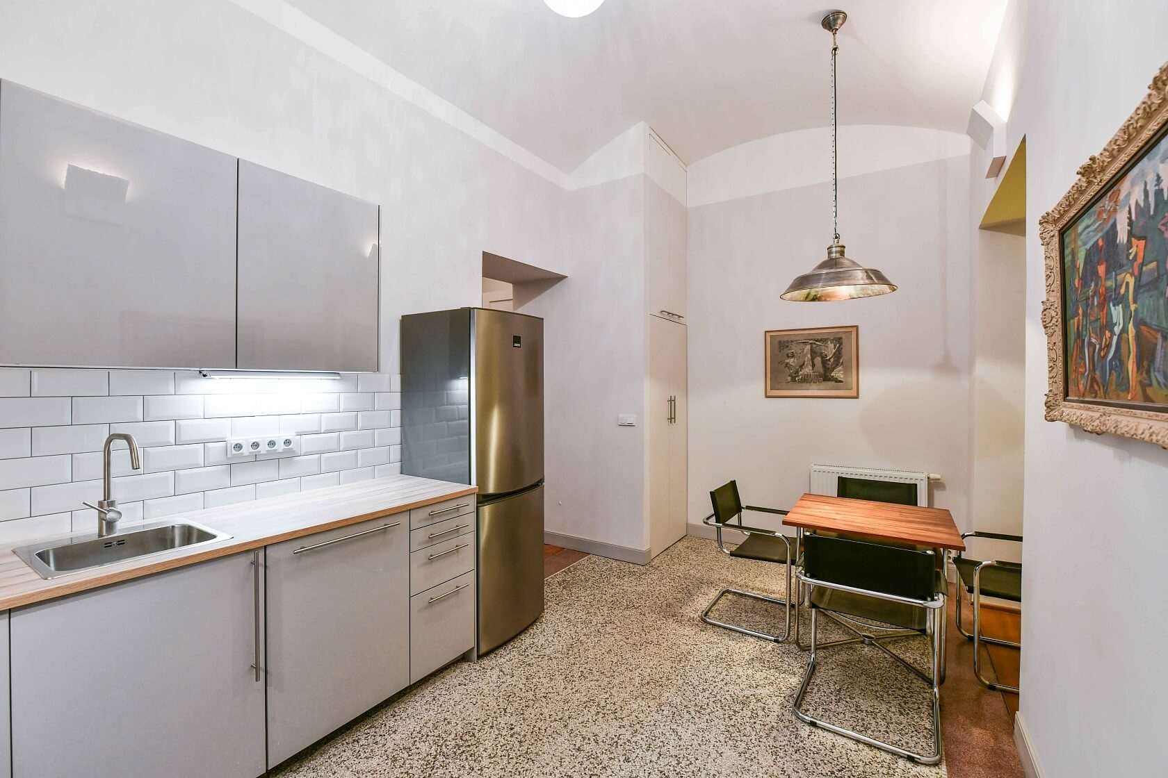 Dienzenhoferovy sady, Smíchov - Prague 5 | Rent, Apartment One-bedroom (2+1), 83 m²