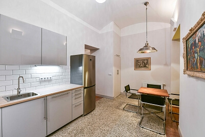 Dienzenhoferovy sady, Smíchov - Prague 5 | Rent, Apartment One-bedroom (2+1), 83 m²