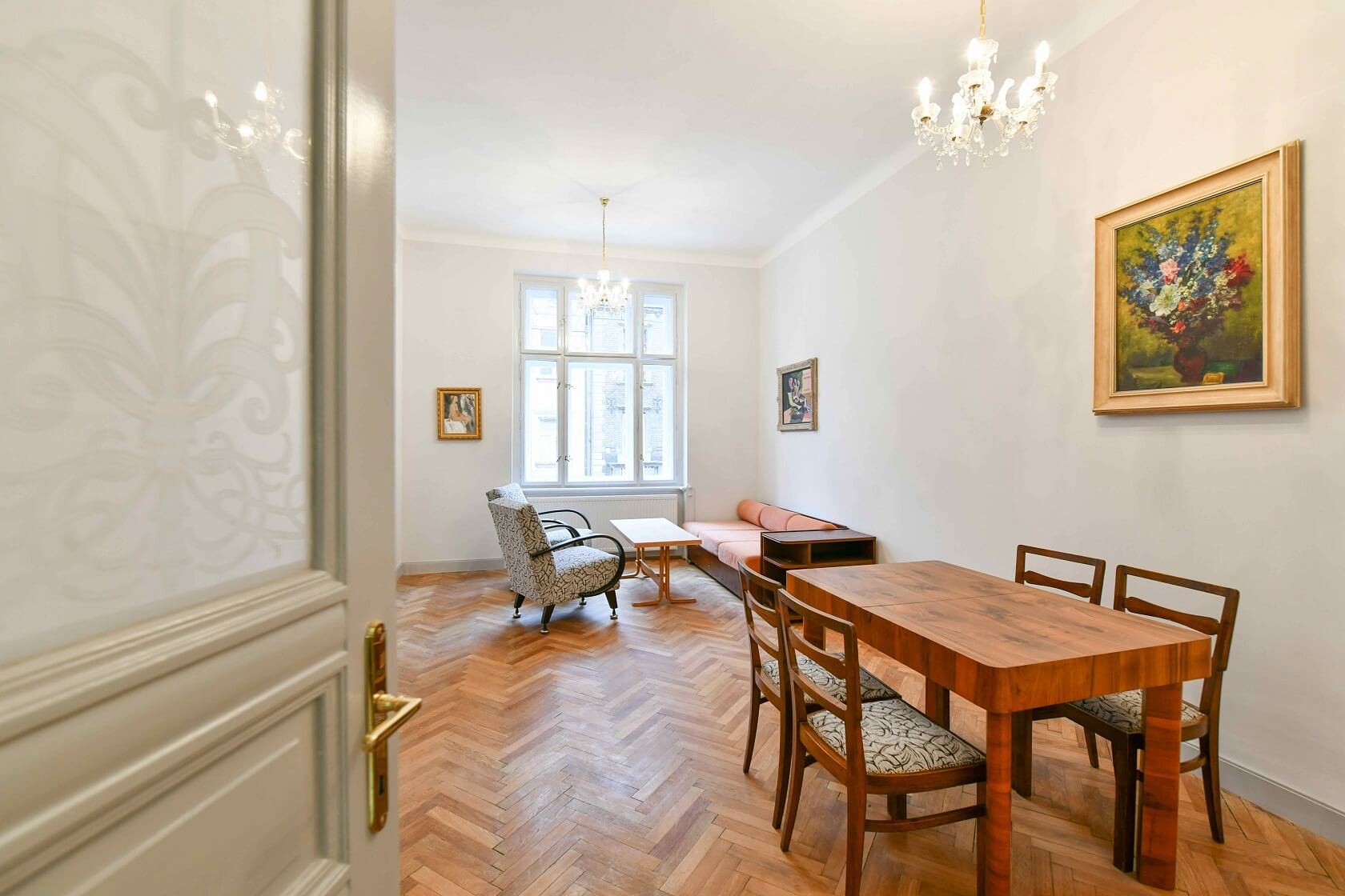 Dienzenhoferovy sady, Smíchov - Praha 5 | Pronájem, Byt 2+1, 83 m²