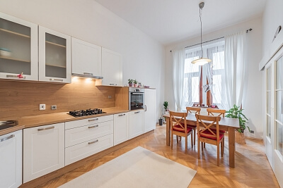 Záhřebská, Vinohrady - Praha 2 | Pronájem, Byt 3+1, 92 m²
