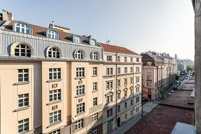 Podskalská, Nové Město - Prague 2 | Rent, Apartment Two-bedroom (3+1), 103 m²