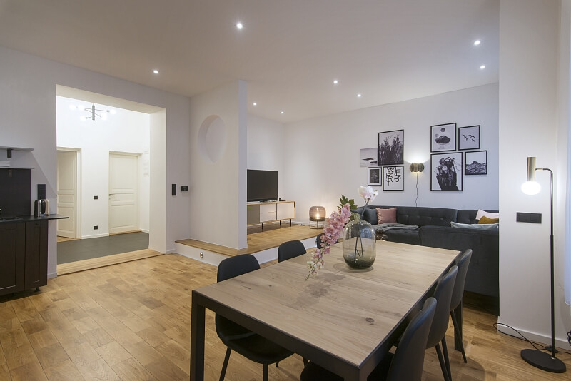 Kubelíkova, Žižkov - Prague 3 | Rent, Apartment One-bedroom (2+kk), 72 m²