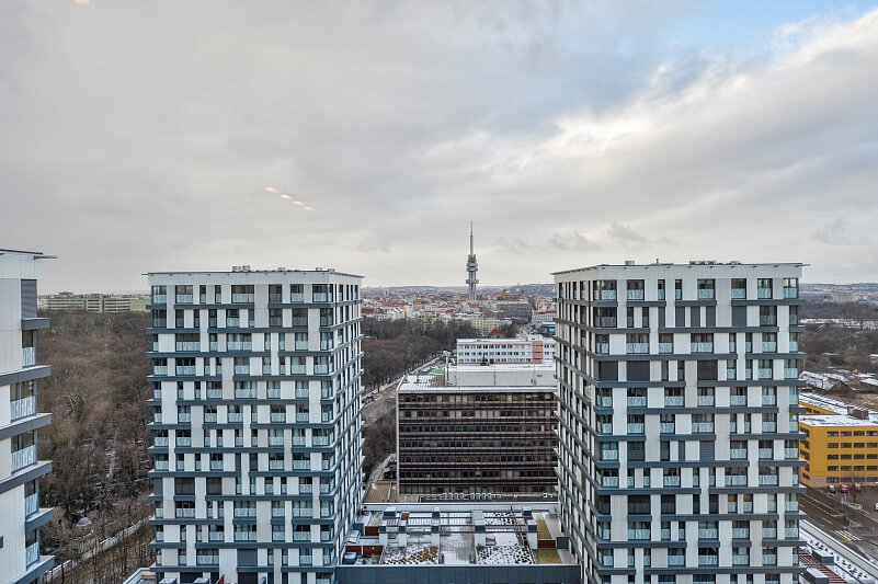 Olšanská, Žižkov - Prague 3 | Rent, Apartment One-bedroom (2+kk), 76 m²