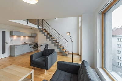 U Libeňského pivovaru, Libeň - Prague 8 | Rent, Apartment Studio (1+kk), 55 m²
