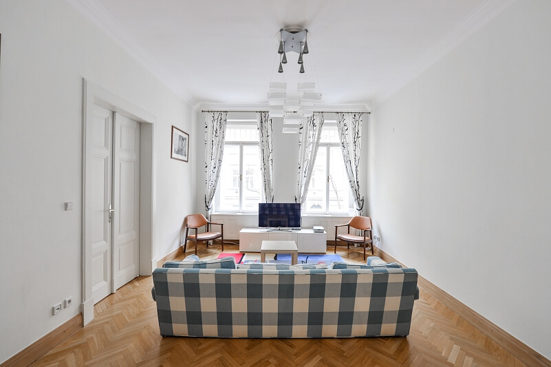 Mánesova, Vinohrady - Praha 2 | Pronájem, Byt 3+1, 110 m²