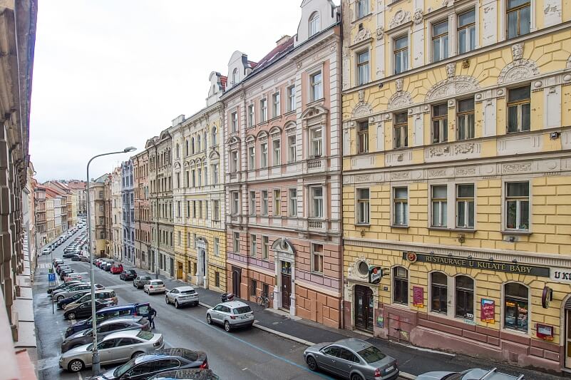 Řehořova, Žižkov - Prague 3 | Rent, Apartment Two-bedroom (3+kk), 78 m²