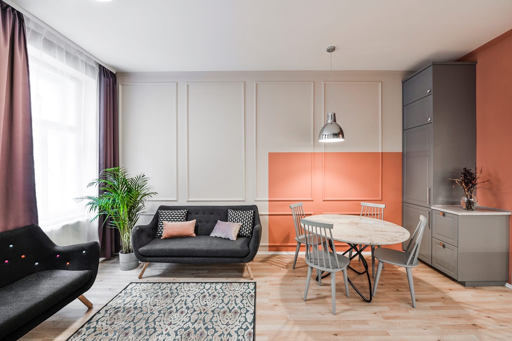 Řehořova, Žižkov - Prague 3 | Rent, Apartment Two-bedroom (3+kk), 78 m²