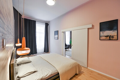 Řehořova, Žižkov - Prague 3 | Rent, Apartment Two-bedroom (3+kk), 78 m²