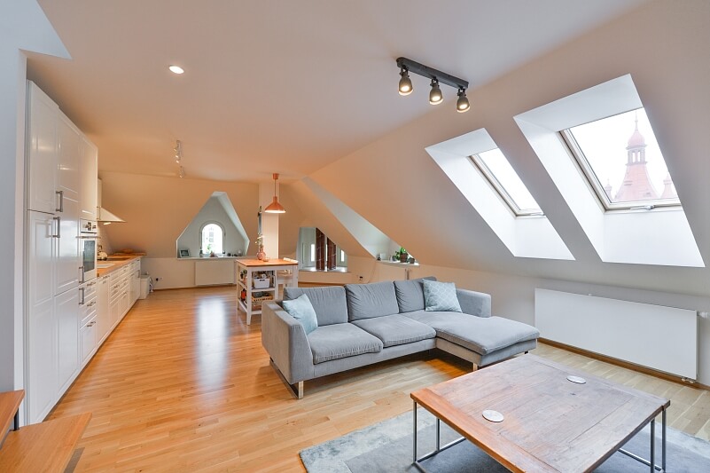 Křižíkova, Karlín - Prague 8 | Rent, Apartment Two-bedroom (3+kk), 114 m²