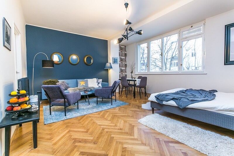Mánesova, Vinohrady - Prague 2 | Rent, Apartment Studio (1+1), 46 m²