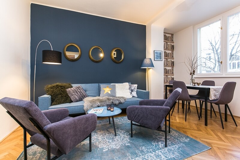 Mánesova, Vinohrady - Praha 2 | Pronájem, Byt 1+1, 46 m²