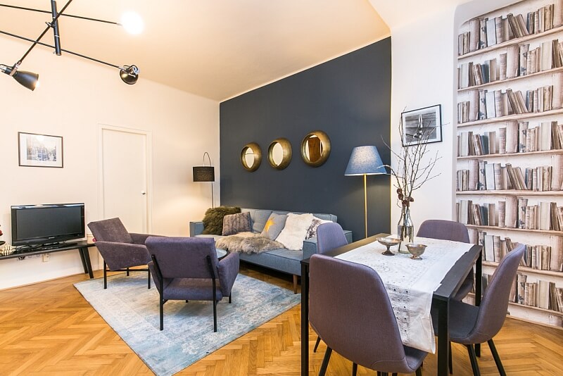 Mánesova, Vinohrady - Praha 2 | Pronájem, Byt 1+1, 46 m²