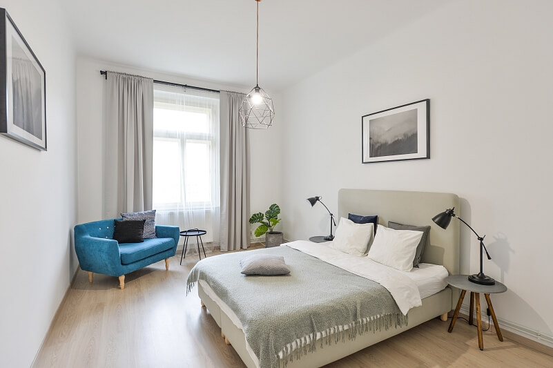 Na Hrádku, Nové Město - Prague 2 | Rent, Apartment One-bedroom (2+1), 60 m²