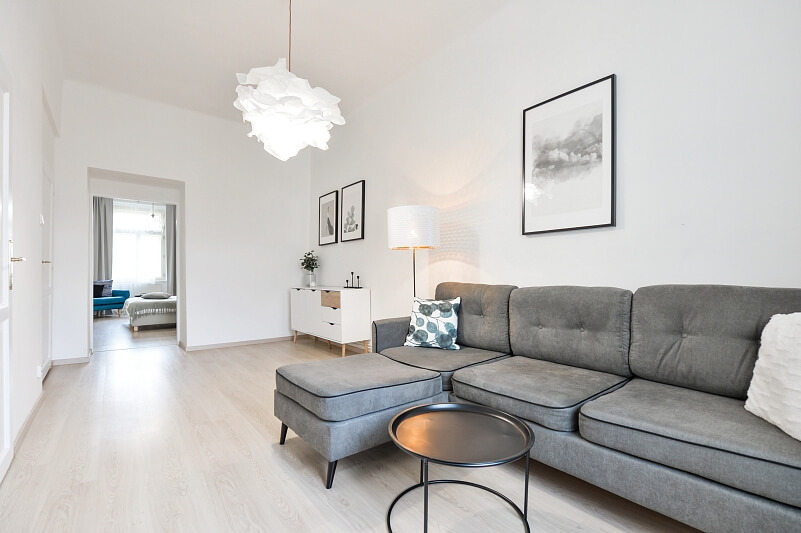 Na Hrádku, Nové Město - Prague 2 | Rent, Apartment One-bedroom (2+1), 60 m²