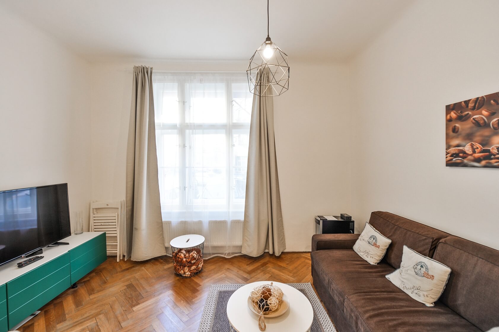 Ševčíkova, Žižkov - Prague 3 | Rent, Apartment One-bedroom (2+kk), 49 m²