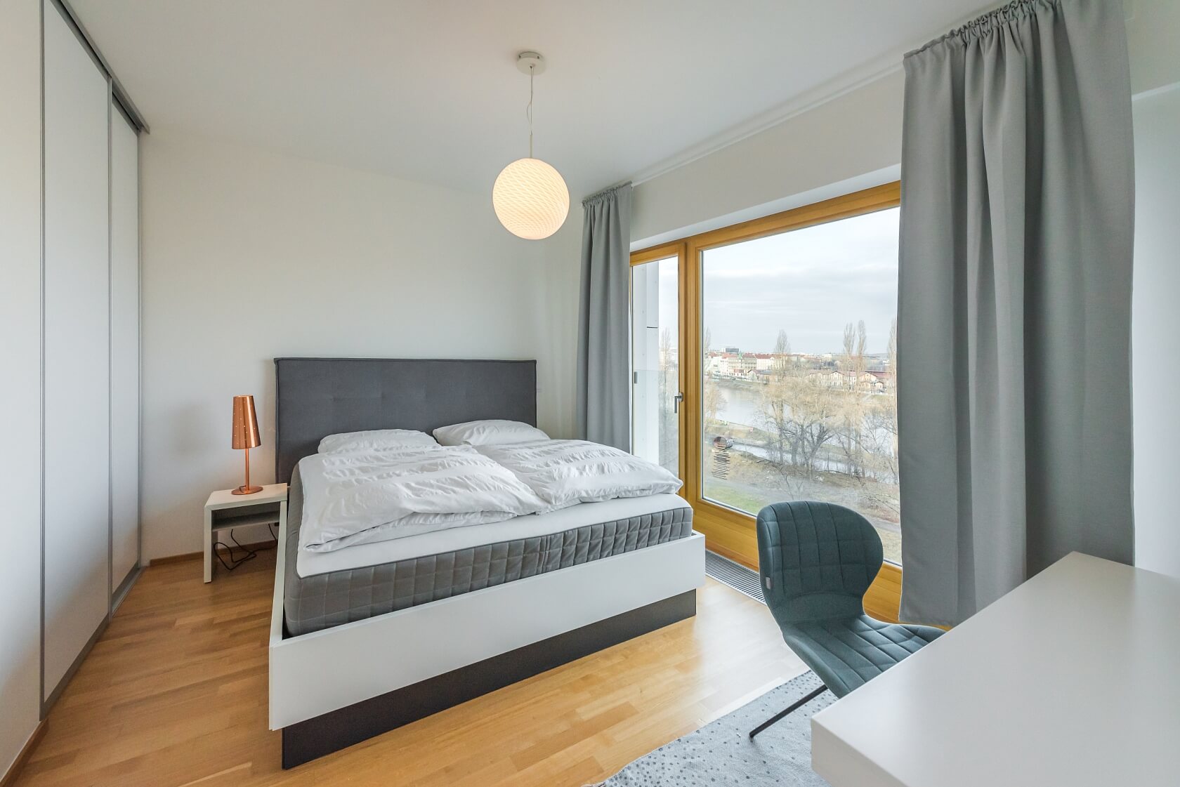 Za Karlínským přístavem, Karlín - Prague 8 | Rent, Apartment One-bedroom (2+1), 78 m²