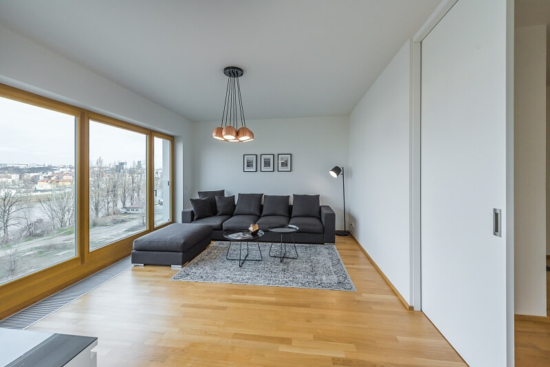 Za Karlínským přístavem, Karlín - Prague 8 | Rent, Apartment One-bedroom (2+1), 78 m²