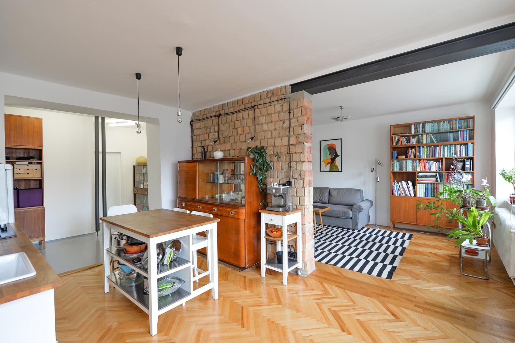 náměstí Svatopluka Čecha, Vršovice - Prague 10 | Rent, Apartment One-bedroom (2+kk), 69 m²