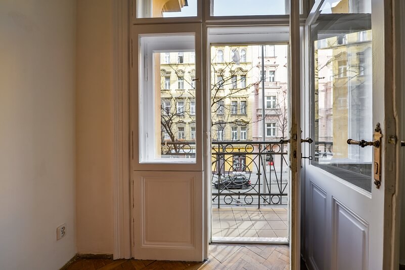 Korunní, Vinohrady - Prague 2 | Rent, Apartment One-bedroom (2+kk), 61 m²