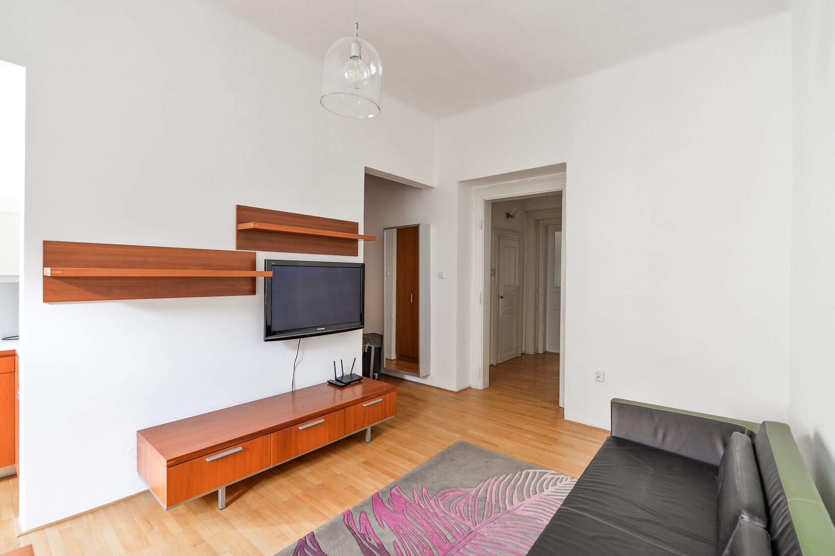 Korunní, Vinohrady - Prague 2 | Rent, Apartment One-bedroom (2+kk), 61 m²