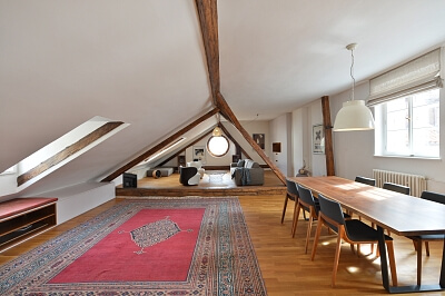 Tržiště, Malá Strana - Praha 1 | Pronájem, Byt 1+kk, 100 m²