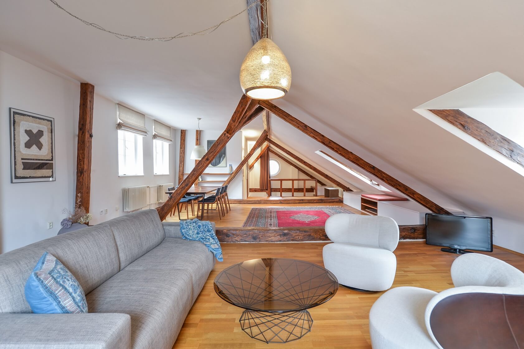 Tržiště, Malá Strana - Praha 1 | Pronájem, Byt 1+kk, 100 m²