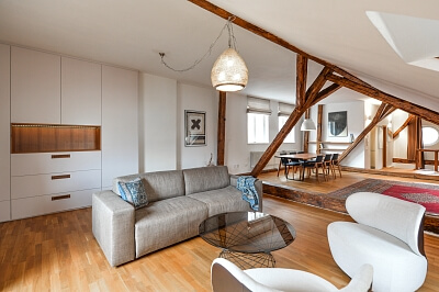 Tržiště, Malá Strana - Praha 1 | Pronájem, Byt 1+kk, 100 m²