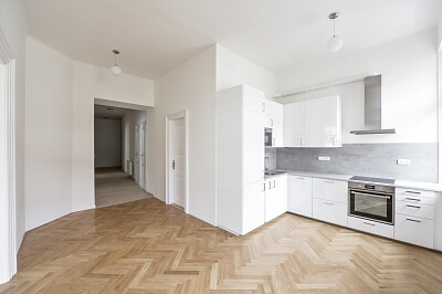 Řipská, Vinohrady - Prague 3 | Rent, Apartment Two-bedroom (3+1), 117 m²