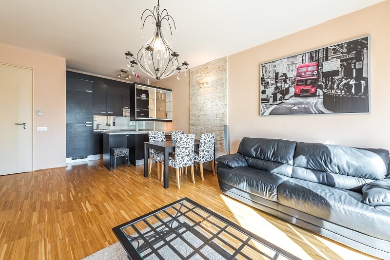 Rohanské nábřeží, Karlín - Prague 8 | Rent, Apartment One-bedroom (2+kk), 67 m²