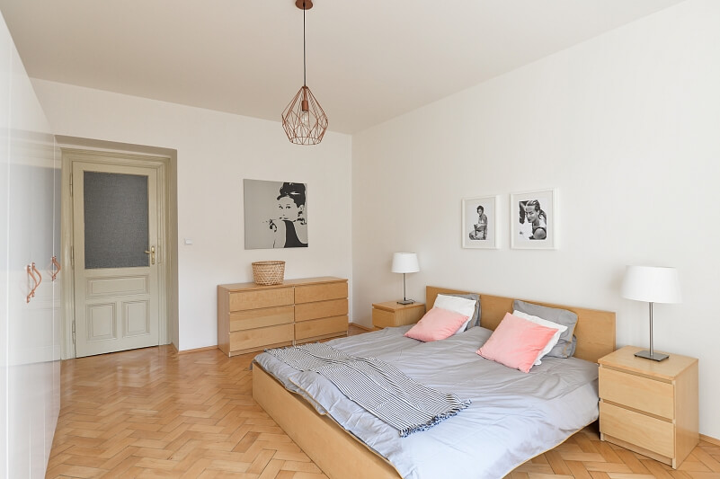 Řipská, Vinohrady - Prague 10 | Rent, Apartment One-bedroom (2+1), 79 m²