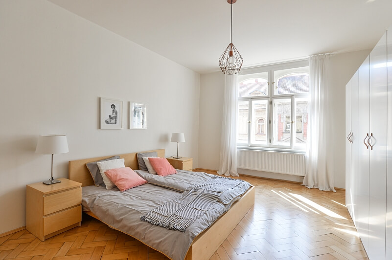 Řipská, Vinohrady - Prague 10 | Rent, Apartment One-bedroom (2+1), 79 m²