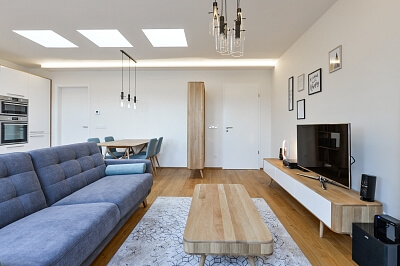 Radhošťská, Žižkov - Prague 3 | Rent, Apartment One-bedroom (2+kk), 88 m²