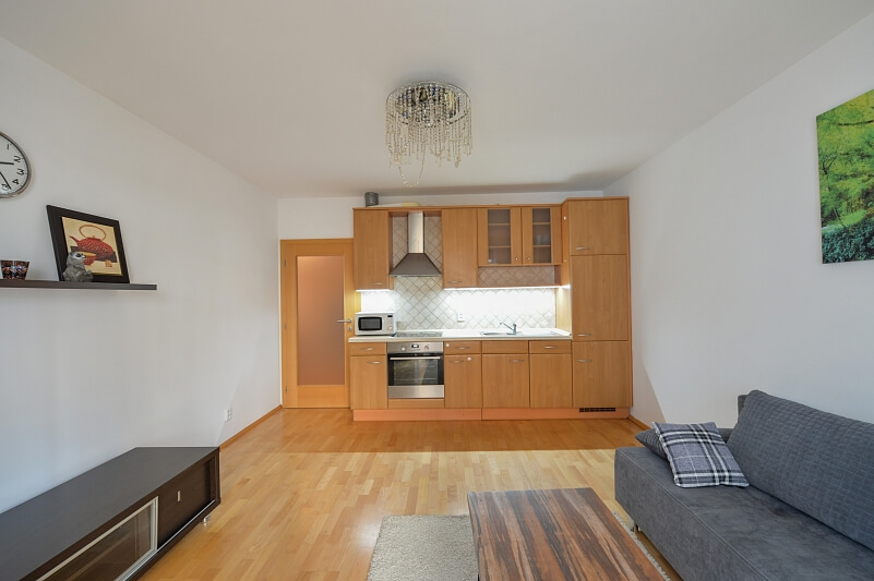 Nepilova, Vysočany - Prague 9 | Rent, Apartment One-bedroom (2+kk), 50 m²