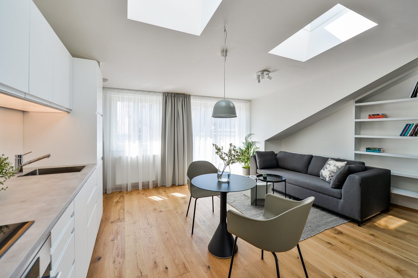 Heřmanova, Holešovice - Prague 7 | Rent, Apartment One-bedroom (2+kk), 53 m²
