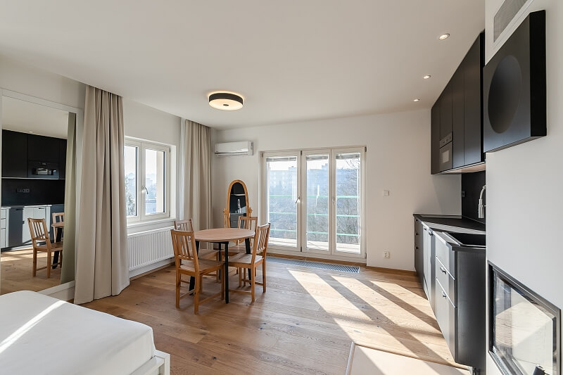 Na Černé hoře, Dejvice - Prague 6 | Rent, Apartment Studio (1+kk), 37 m²