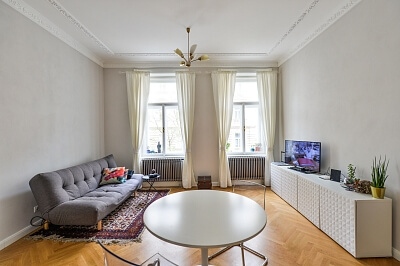 Anny Letenské, Vinohrady - Prague 2 | Rent, Apartment One-bedroom (2+kk), 66 m²