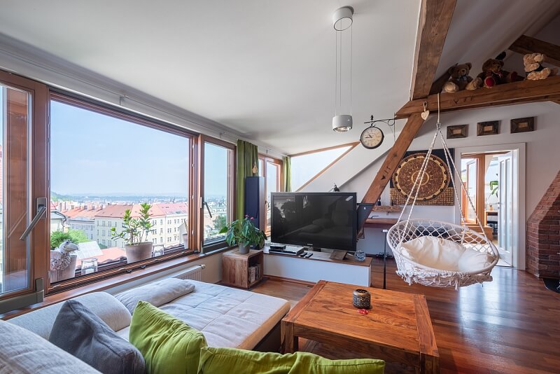 Na Březince, Smíchov - Prague 5 | Rent, Apartment Two-bedroom (3+kk), 112 m²