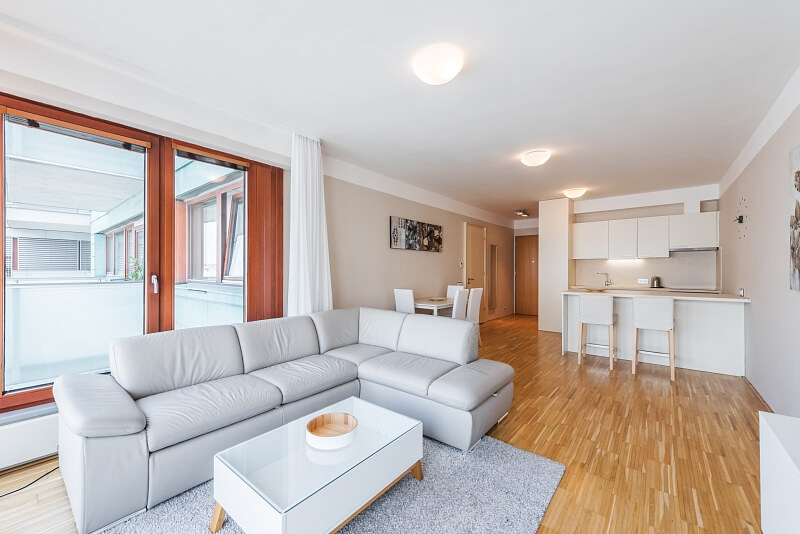 Rohanské nábřeží, Karlín - Prague 8 | Rent, Apartment One-bedroom (2+kk), 61 m²